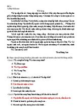 Đề thi tập đọc lớp 2